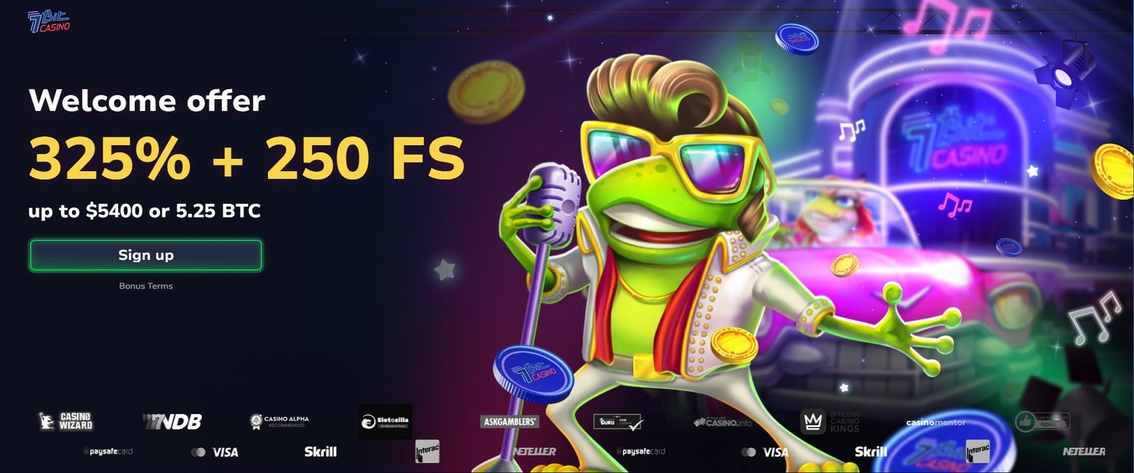 7BitCasino promotional banner